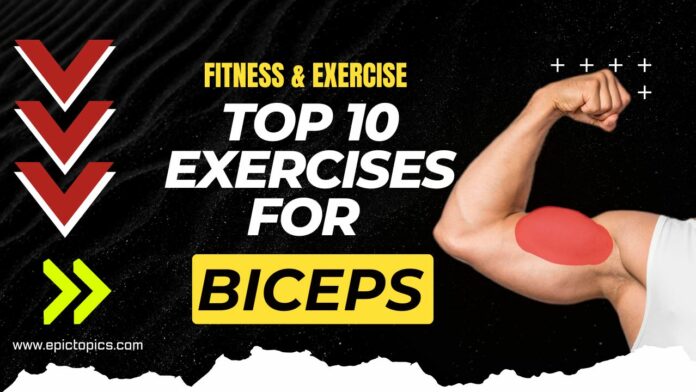 Exercises for Biceps top 10